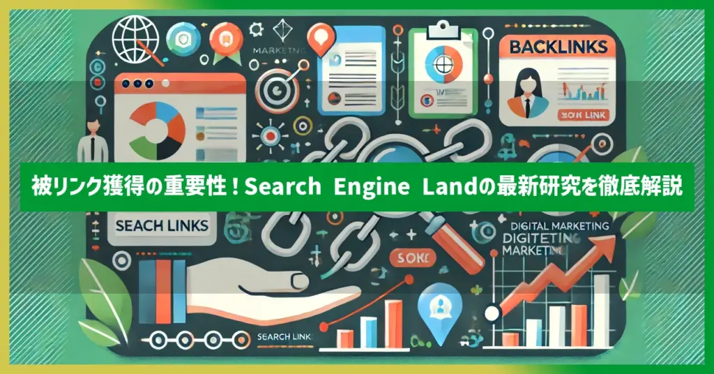 被リンク獲得の重要性！Search Engine Landの最新研究を徹底解説