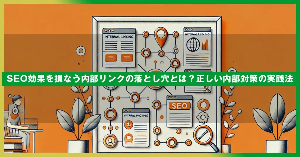 SEO効果を損なう内部リンクの落とし穴とは？正しい内部対策の実践法